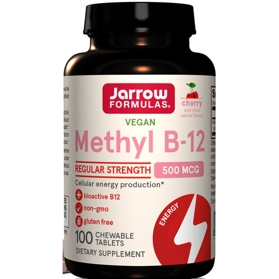Méthyl B-12, 500 mcg, 100 comprimés à croquer, Secom