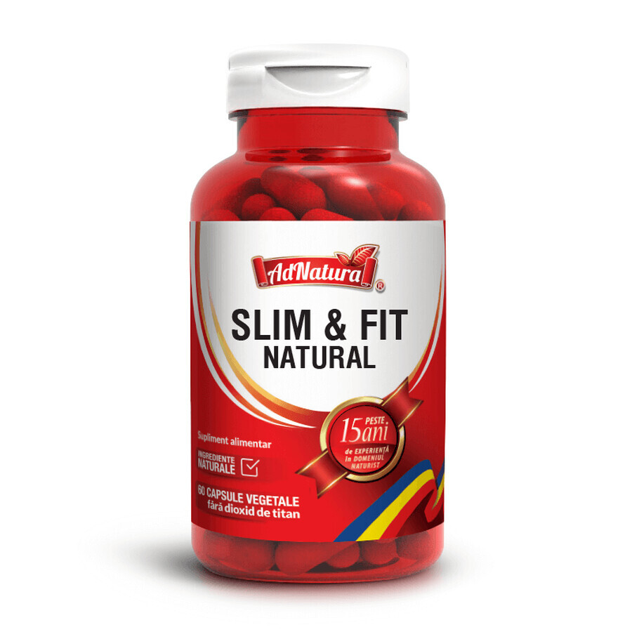 Slim&Fit natural, 60 gélules, AdNatura