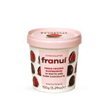 Dark Framboises fraîches Chocolat noir & blanc, 150 g, Franui