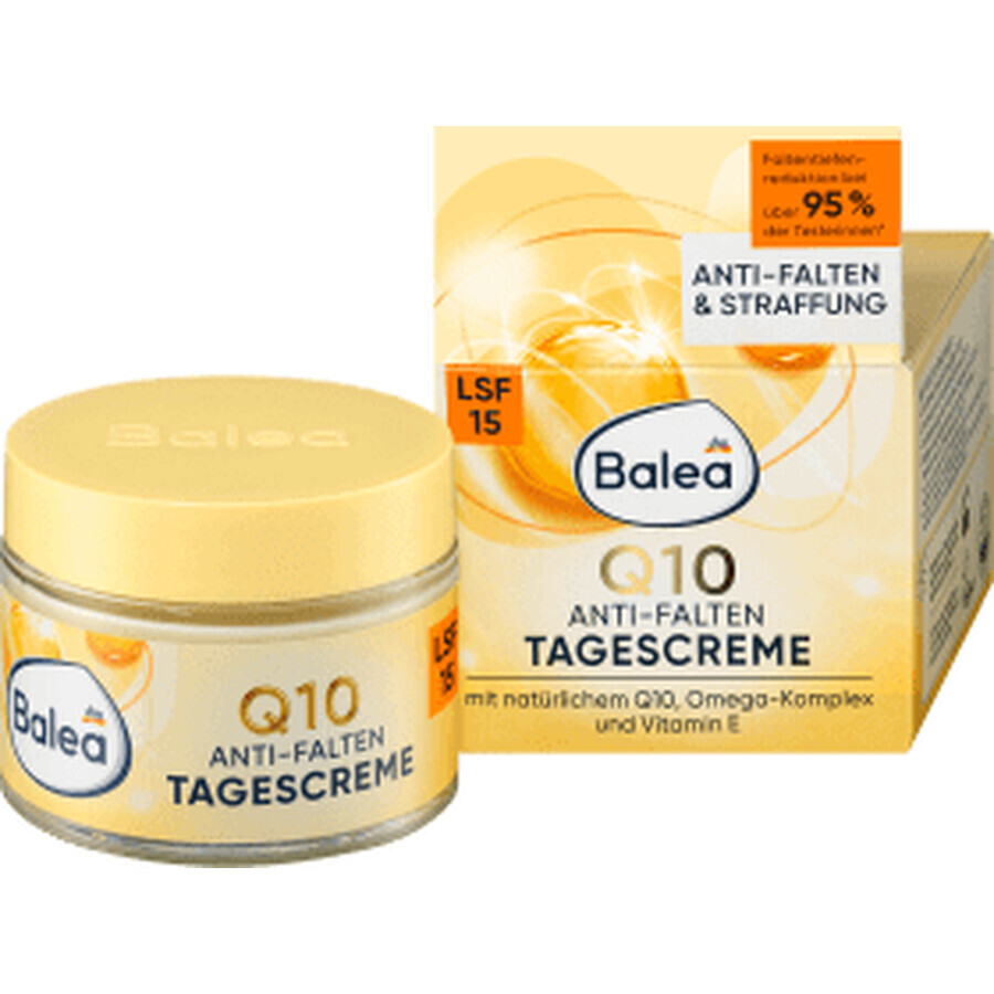 Balea Crème anti-rides Q10 SPF15, 50 ml