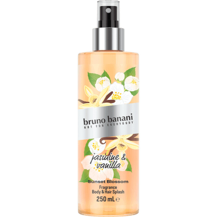 Bruno Banani Déodorant brume corporelle jasmin&amp;vanille, 250 ml