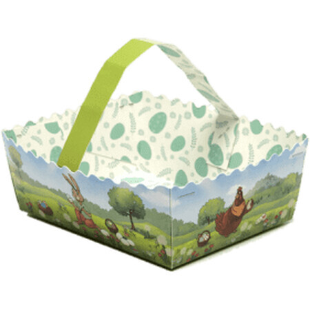 Heitmann Panier en carton avec anse, 1 pièce