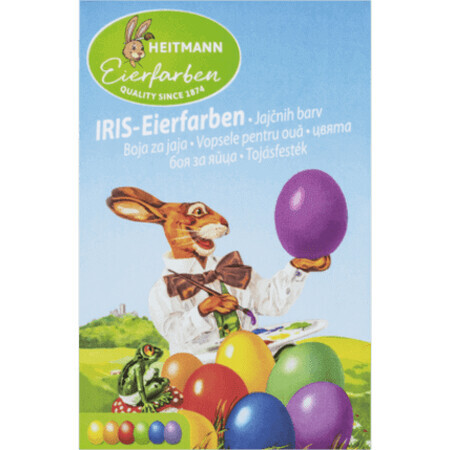 Heitmann Egg paint 6 colori, 6 pz.