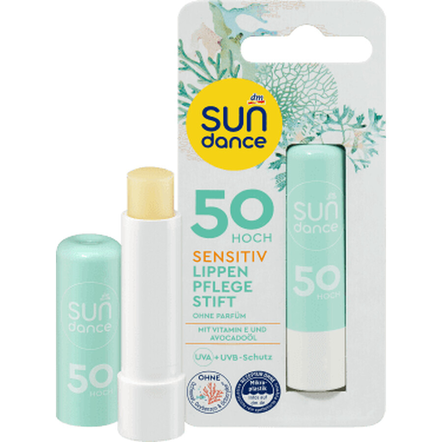 Baume à lèvres Sundance SPF50 pour peau sensible, 4.8 g