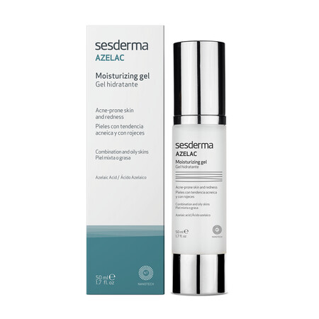 Sesderma Azelac Gel hidratanta pentru ten mixt si gras, 50 ml