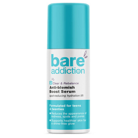 Sérum hydratant anti-imperfections pour jeunes et adolescents, Bare Addiction, 30 ml