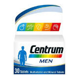 Centrum Men Vitamines pour hommes de A à Z x 30 comprimés, GSK