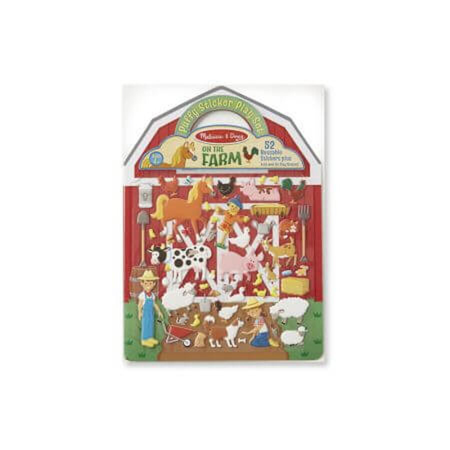 Couvertures de ferme pelucheuses, +4 ans, Melissa&Doug