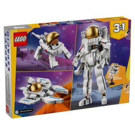 Astronaute, +9 ans, 31152, Lego Creator 3 en 1