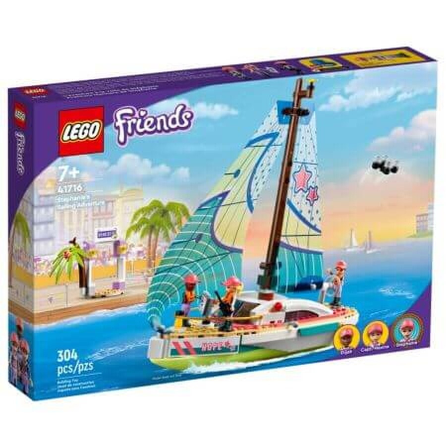 L'aventure nautique de Stéphanie Lego Friends, +7 ans, 41716, Lego