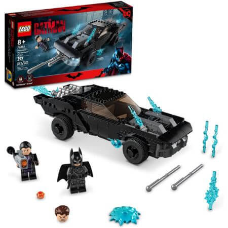 Batmobile urmarirea lui Penguin Lego Marvel, +8 ani, 76181, Lego