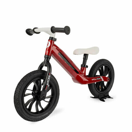 Bicicleta Balance Bike Racer, Rosu, Qplay