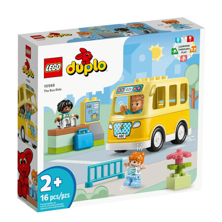 Lego Duplo Bus Ride, 2 ans et +, 10988, Lego