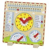 Calendar with clock, +5 years, Goki