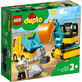 Camion et pelleteuse sur chenilles Lego Duplo 10931, +2 ans, Lego