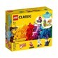 Briques transparentes Lego Classic creative, 4 ans et +, L11013, Lego