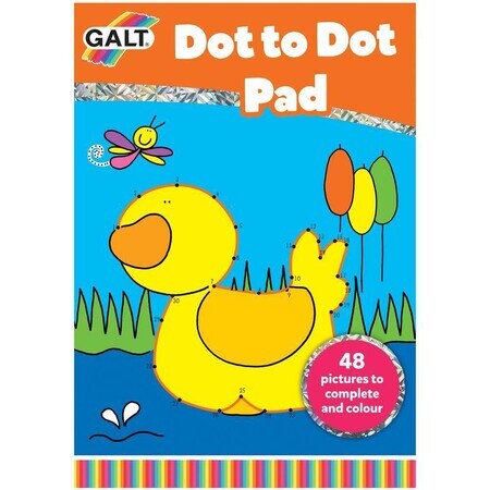 Libro da colorare Dot to Dot, + 5 anni, Galt