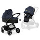 Chariot 2 en 1 Move so simply, Dark Navy Neon, Hauck