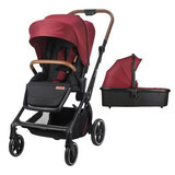 2 in 1 modular baby stroller Saliara, Cabernet, Coccolle