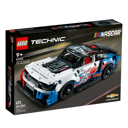 Chevrolet Camaro ZL Lego Technic Nascar Next, +9 ans, 42153, Lego