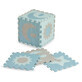 Tapis de jeu 3D Puzzle Nebe, 90 x 90 cm, bleu, Momi