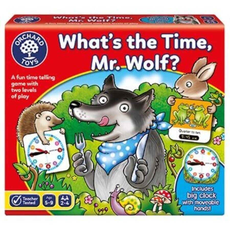 Jeu - Quelle heure est-il M. Wolf, 5-9 ans, Verger