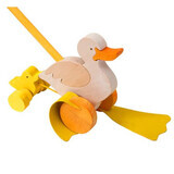 Pushing toy Duck with buds, 14001, Fauna