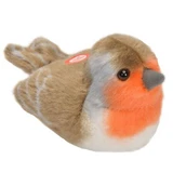 Peluche Oiseau avec sons, 17 cm, Macaleandru, Wild Republic