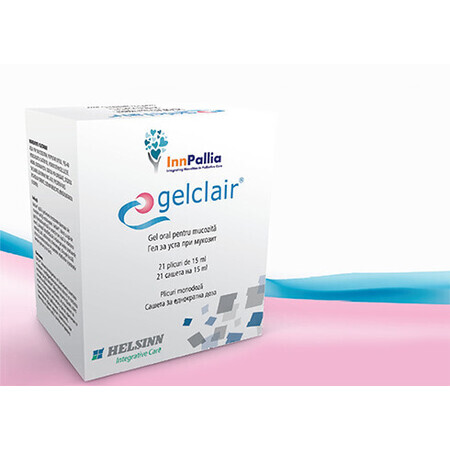 Gelclair Mucositis Oral Gel, 21 sachets, Helsinn Healthcare