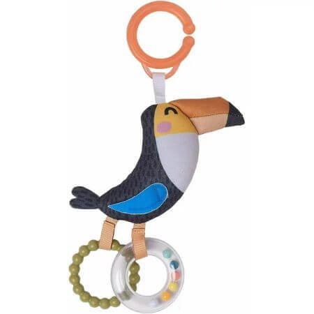 Jucarie zornaitoare Toucanul Tuki, +0 luni, Taf Toys