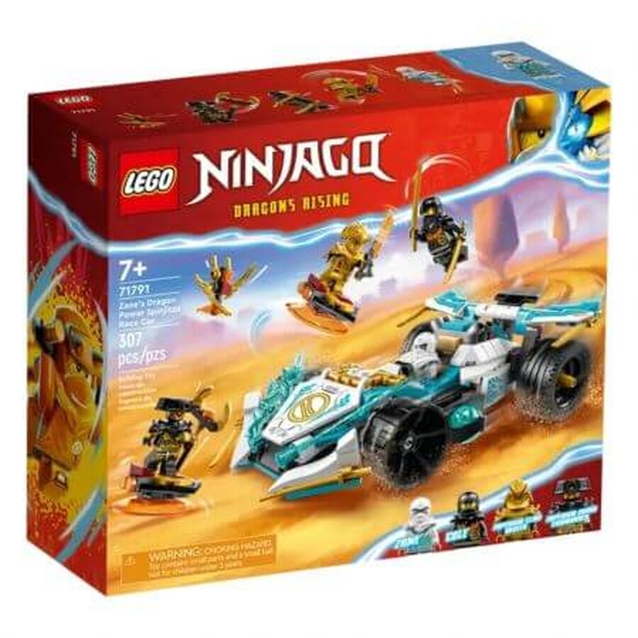 La voiture de course Spinjitzu de Zane Lego Ninjago, +7 ans, 71791, Lego