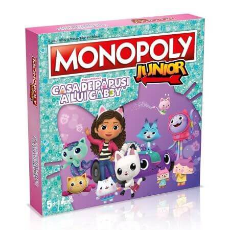 Monopoly junior La maison de poupée de Gabby, 5 ans et plus, Coups gagnants