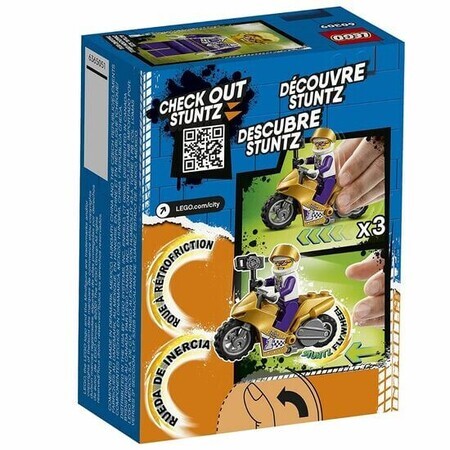 Lego City Selfie Stunt Bike, +5 ans, 60309, Lego