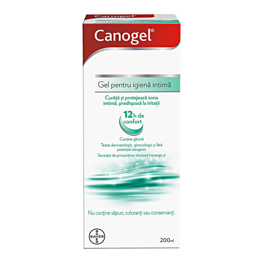 Canogel, 200 ml, gel d'hygiène intime, Bayer