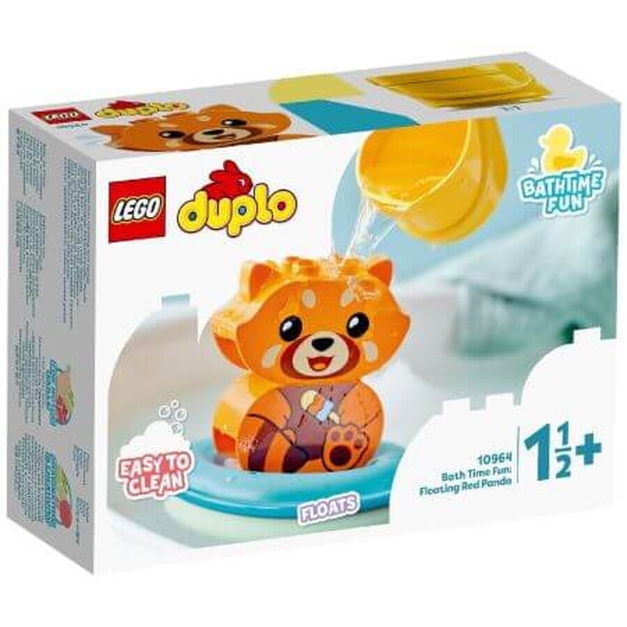 Panda rosu plutitor Lego Duplo, +18 luni, 10964, Lego