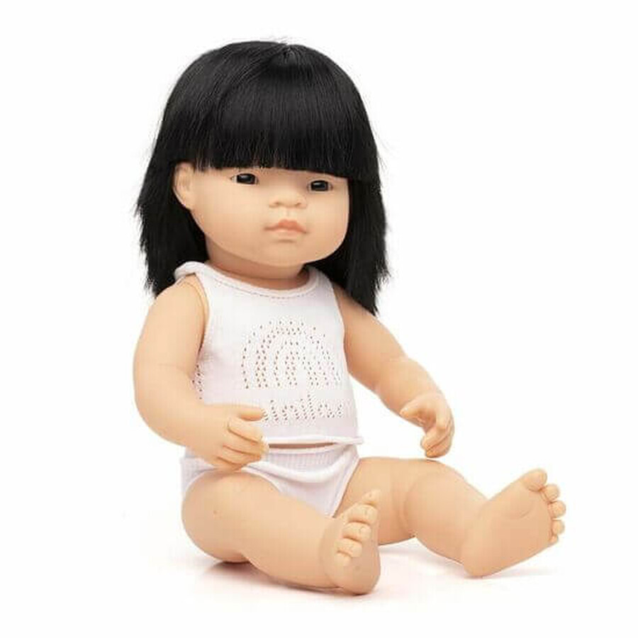Baby Asian Girl Puppe, 38 cm, Miniland