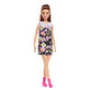 Poup&#233;e Barbie Fashionista, robe &#224; imprim&#233; floral, Barbie