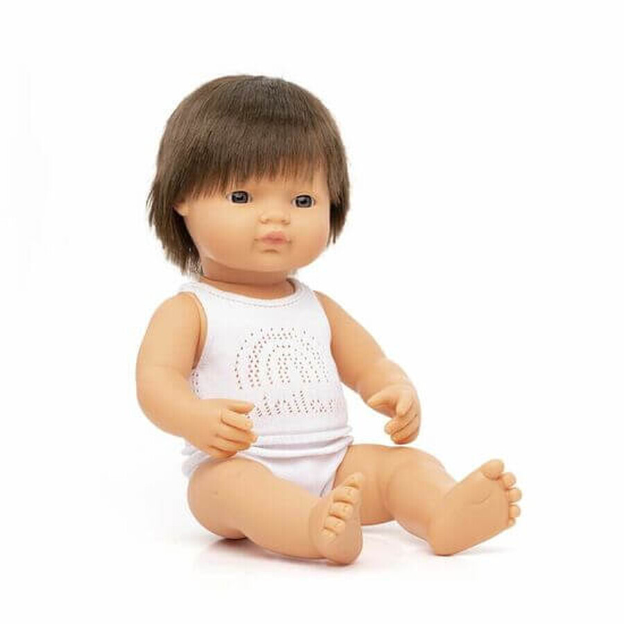 Poupée éducative Baietel European Brunet, 38 cm, Miniland