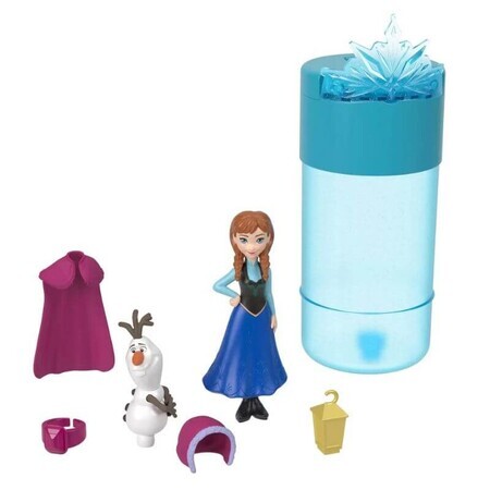 Frozen Snow Collor Reveal doll, 1 piece, Disney