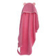 Bebehug serviette &#224; capuche, 115x75cm, Antique Pink, Twindeco