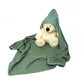 Asciugamano con cappuccio in cotone per bambini, 75 x 75 cm, Frotte Salvia, Amy
