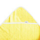 Serviette de bain &#224; capuche, 80x100 cm, Jaune, Tuxi Brands