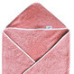 Serviette de bain &#224; capuche, 80x100 cm, Rose, Tuxi Brands
