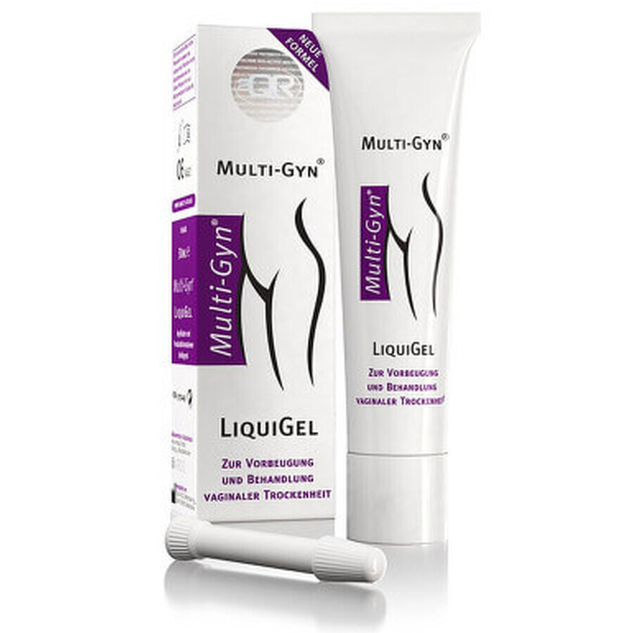 Multi-Gyn Liquigel 30 ml, Gel per la prevenzione e il trattamento della secchezza vaginale, Bioclin