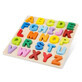 Puzzle di legno, Alfabeto, +24 mesi, Nuovi giocattoli classici