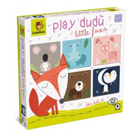 Puzzle Dudu Filles et couleurs, +2 ans, Ludattica
