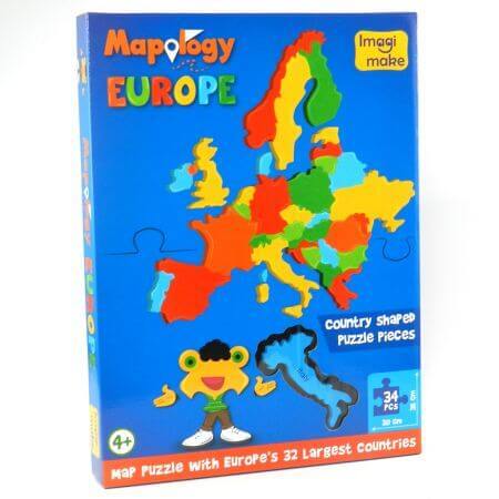 Mappa puzzle dell'Europa, Imagi Make