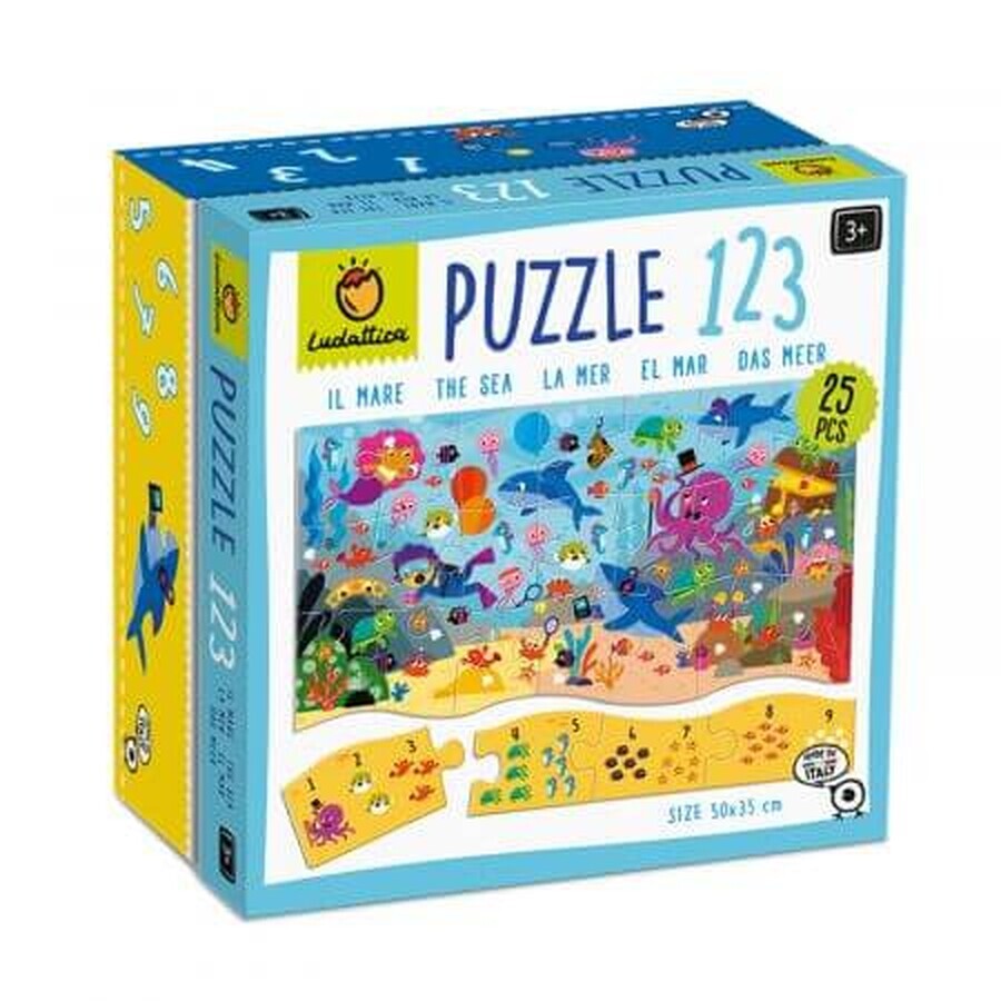 Puzzle Marea, + 3 anni, Ludattica