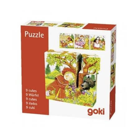 Mini cubes puzzle, Famous Stories, + 3 ans, Goki