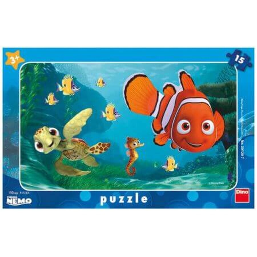 Puzzle Nemo, 3-5 ans, 15 pièces, Dino Toys